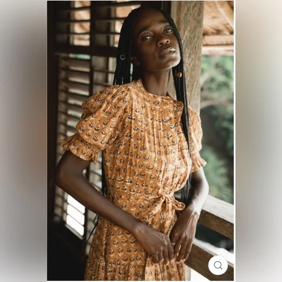 Daughters of India Prairie Dress ~ Autumn - Picture 7 of 13